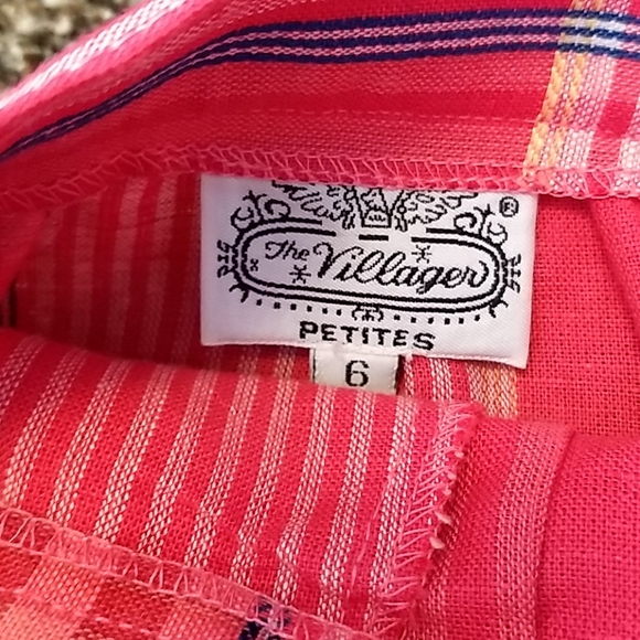 Villager Petites Blouse and Skirt Set - Picture 4 of 8